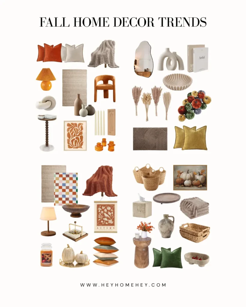 fall home decor trends