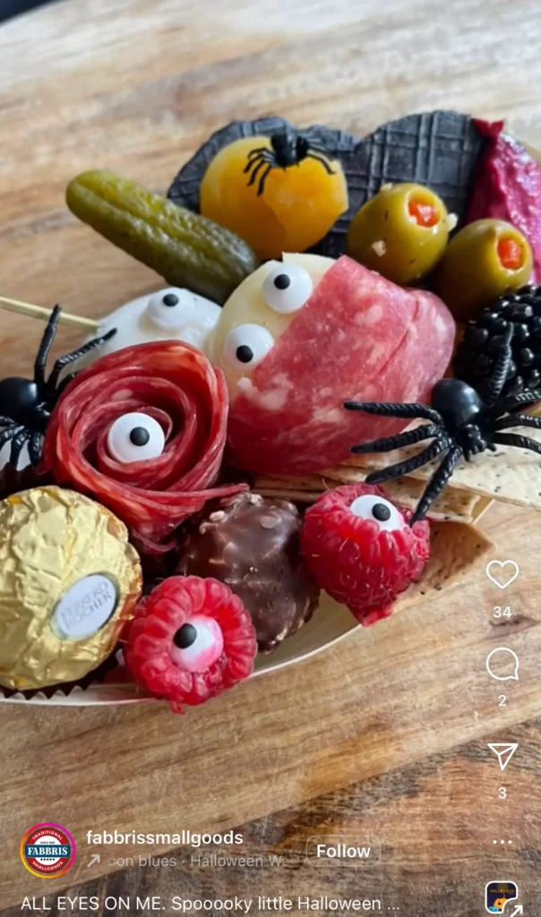 halloween charcuterie board
