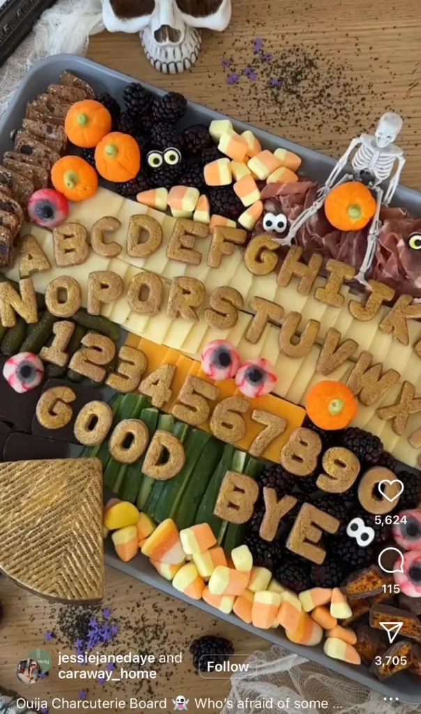 halloween charcuterie board