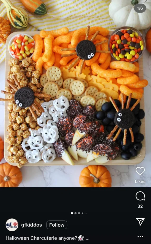 halloween charcuterie board