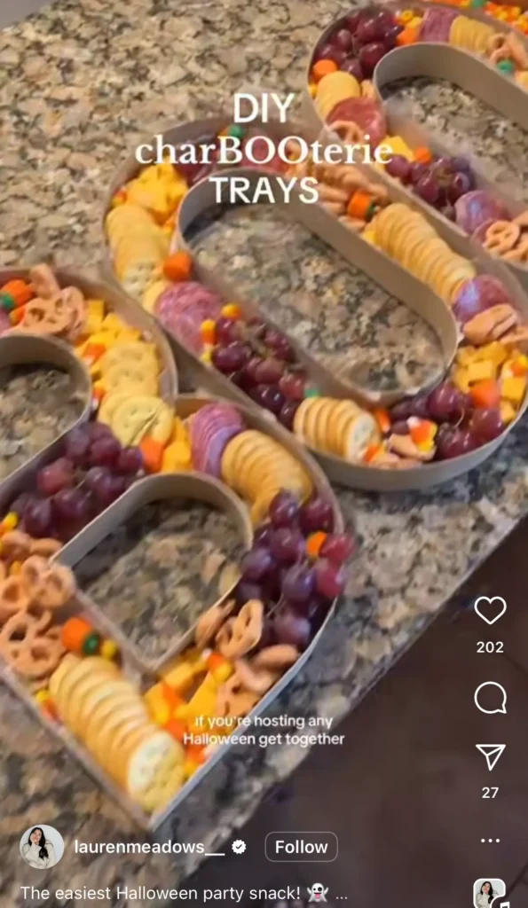 halloween charcuterie board