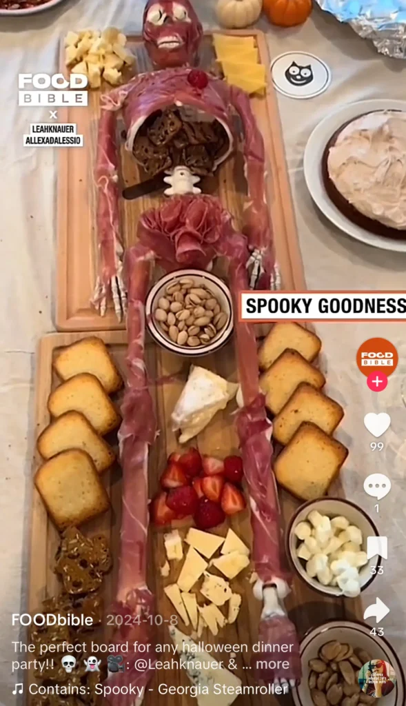halloween charcuterie board