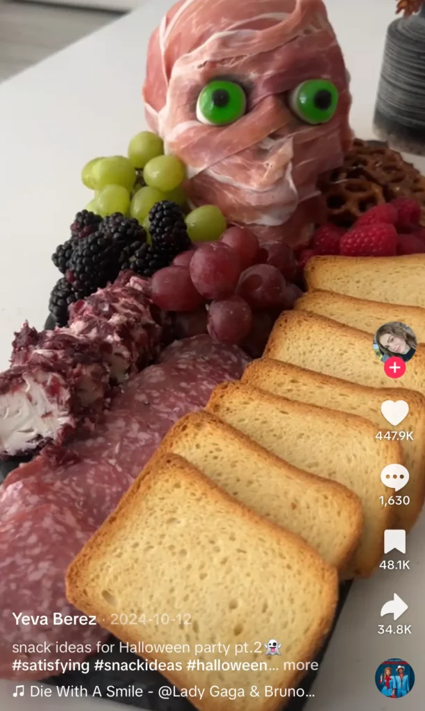 halloween charcuterie board
