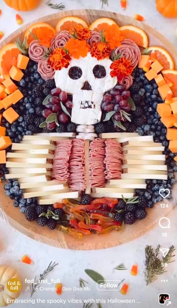 halloween charcuterie board