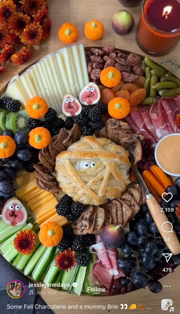 halloween charcuterie board
