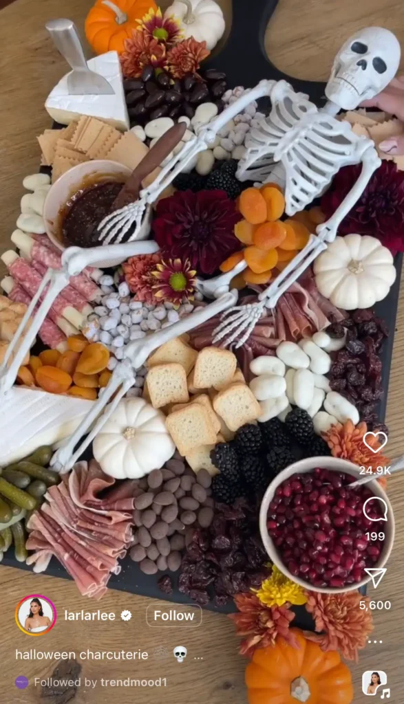 halloween charcuterie board