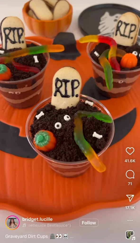 halloween desserts