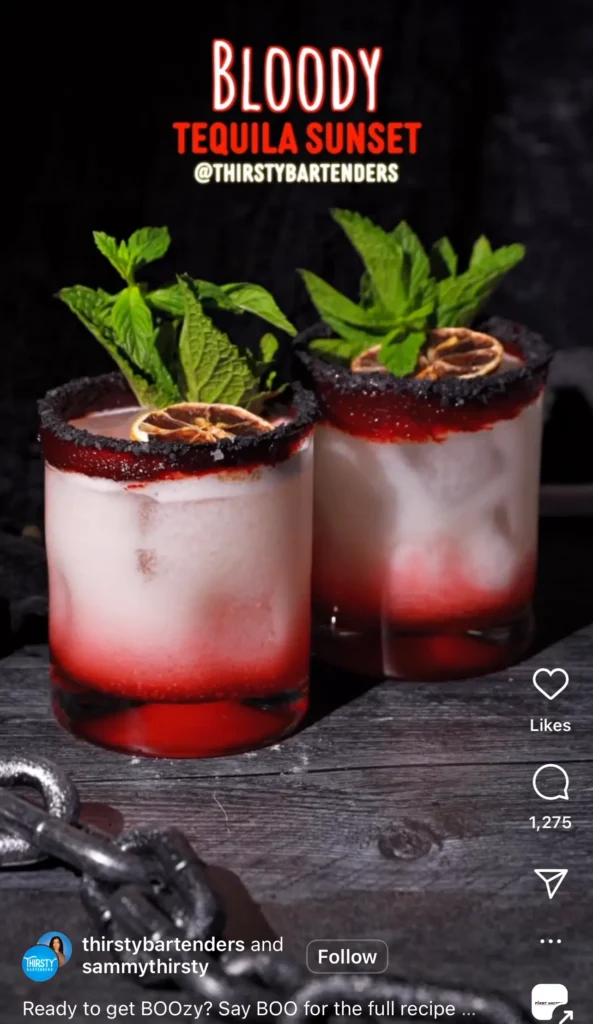 halloween drinks