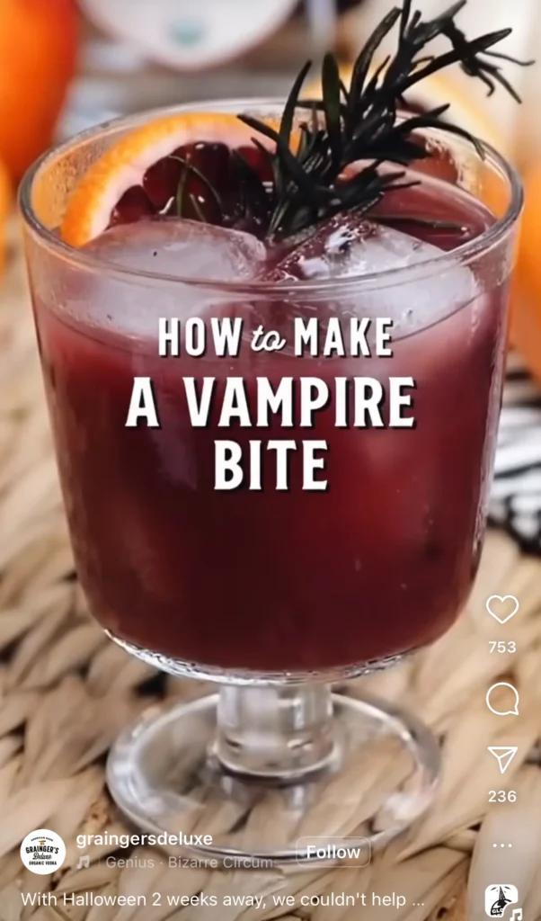 halloween drinks