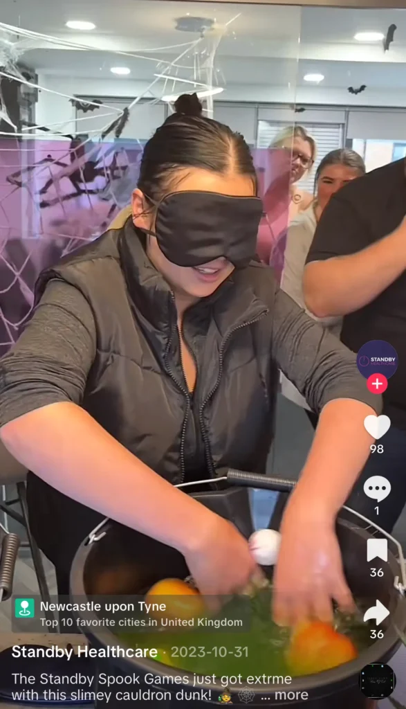 halloween party game