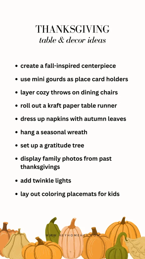 thanksgiving entertaining ideas