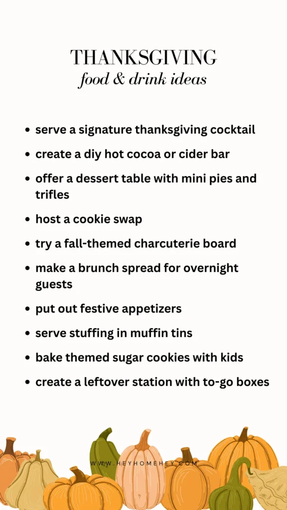 thanksgiving entertaining ideas