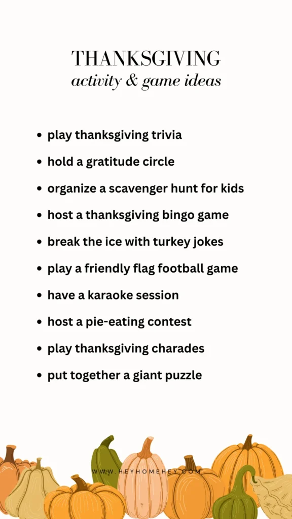 thanksgiving entertaining ideas