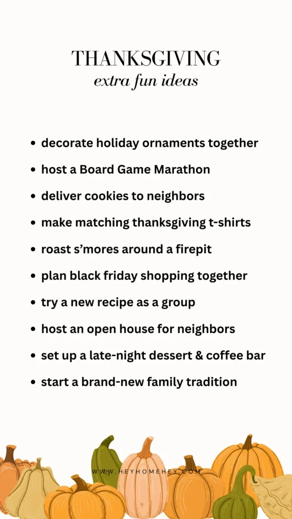 thanksgiving entertaining ideas