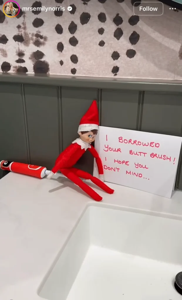 funny elf on the shelf ideas