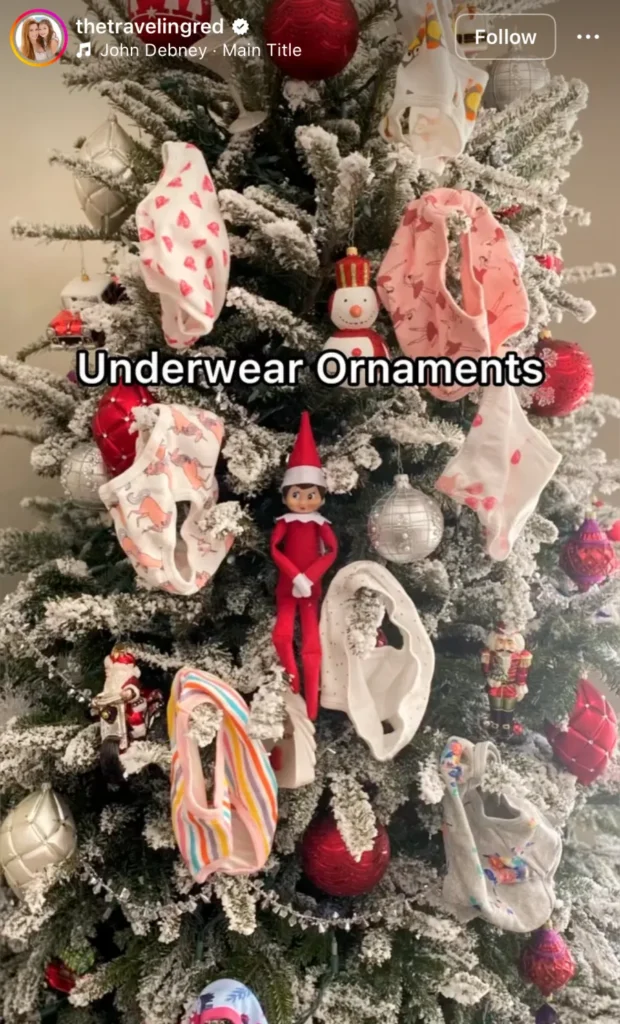 funny elf on the shelf ideas
