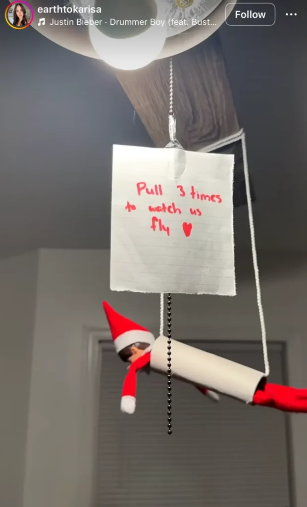 funny elf on the shelf ideas