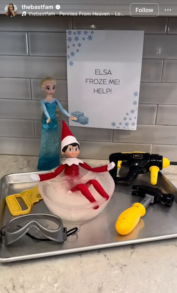 funny elf on the shelf ideas