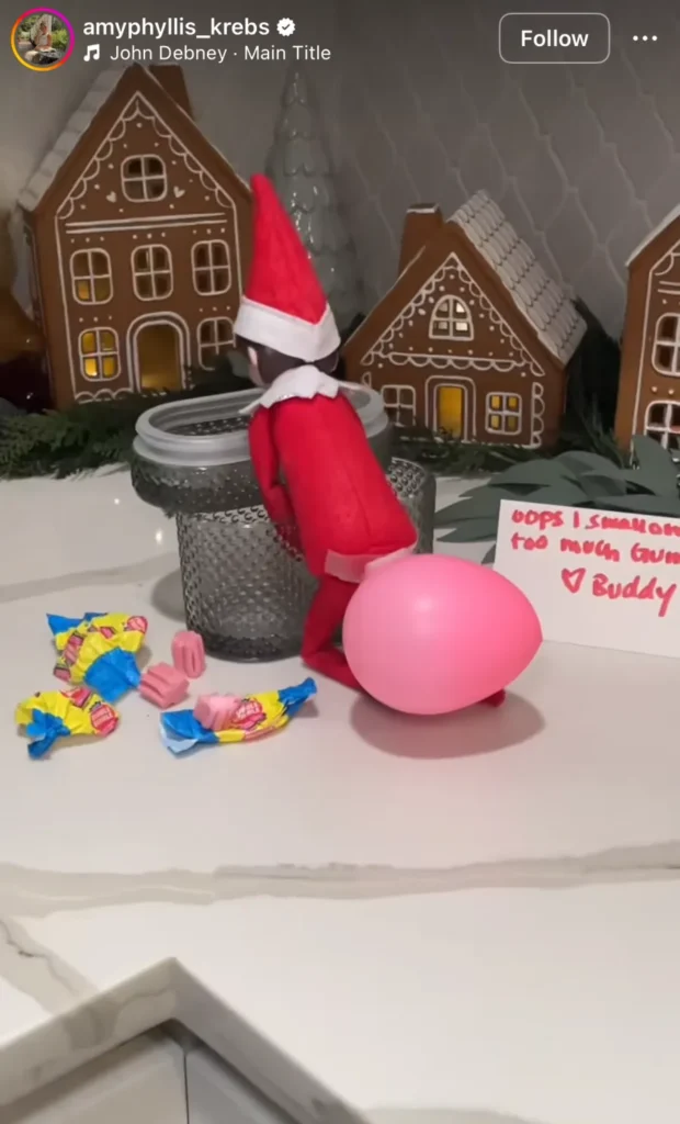 funny elf on the shelf ideas