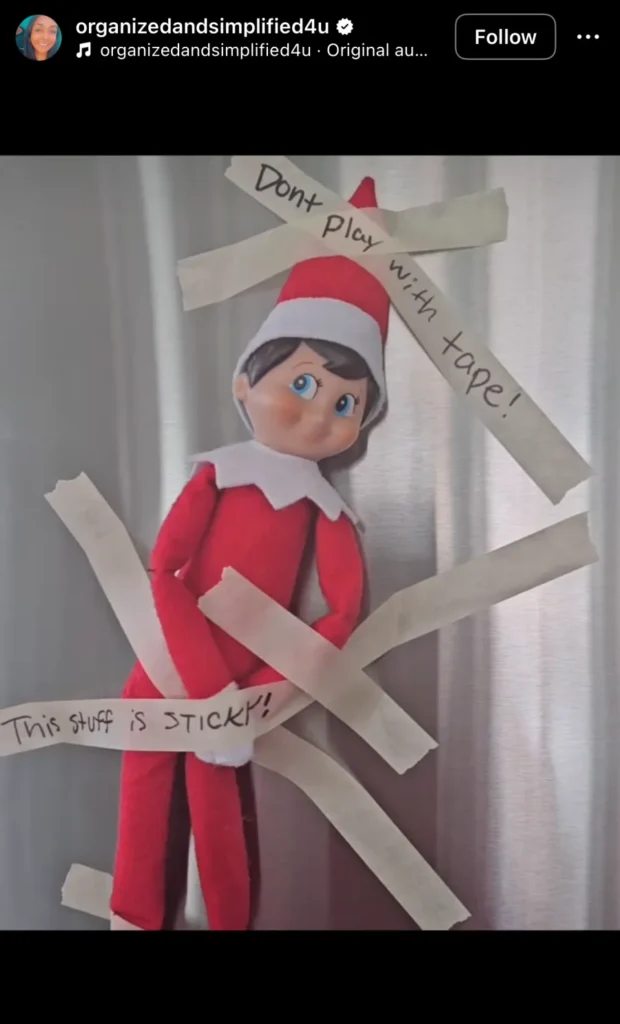 last minute elf on the shelf ideas