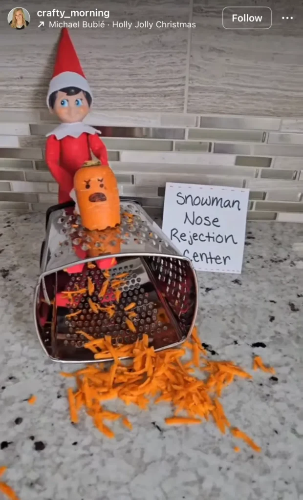 funny elf on the shelf ideas