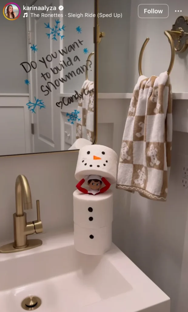 funny elf on the shelf ideas