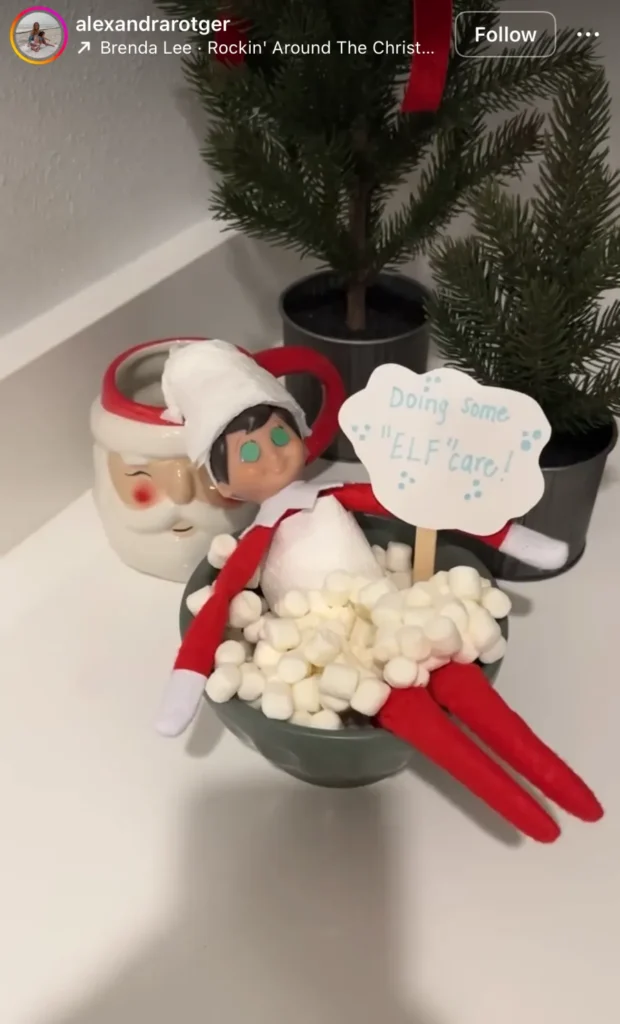 funny elf on the shelf ideas