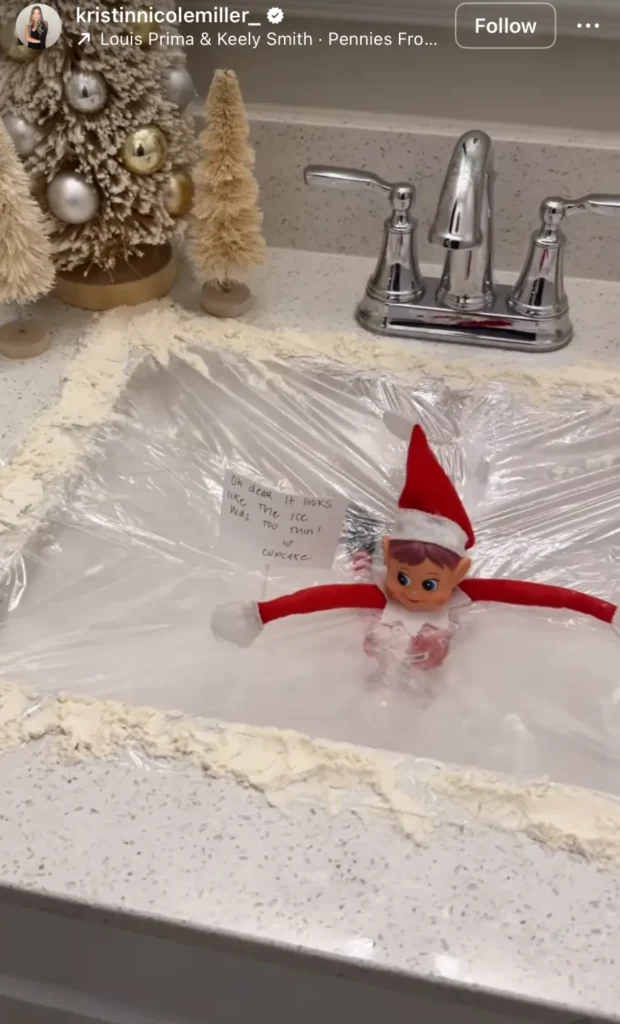 funny elf on the shelf ideas