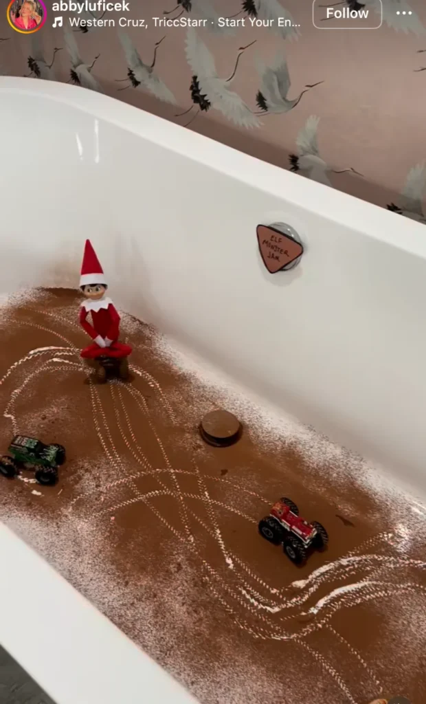 funny elf on the shelf ideas