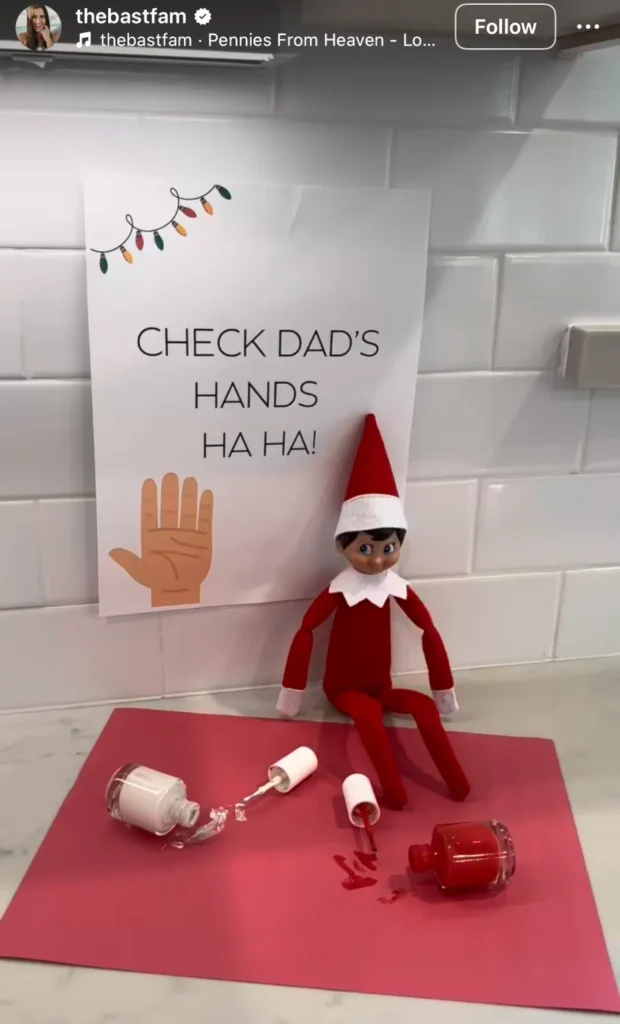 funny elf on the shelf ideas