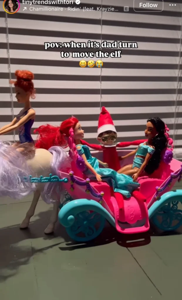 funny elf on the shelf ideas