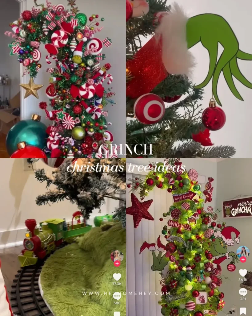 grinch Christmas tree ideas