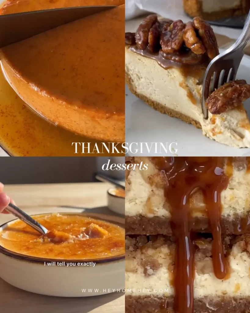 thanksgiving desserts